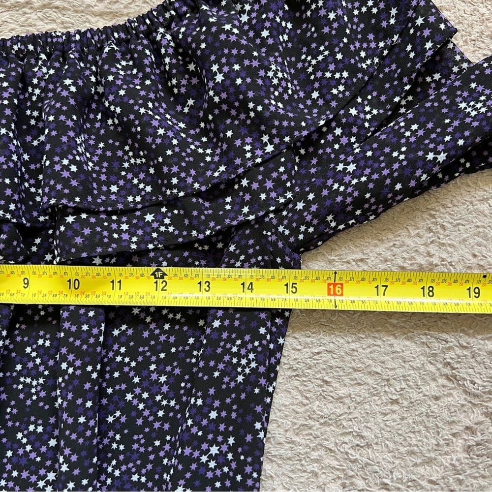 Michael Kors Star Print Midi Dress Kentucky Derby Women's Size M - Picture 8 of 8